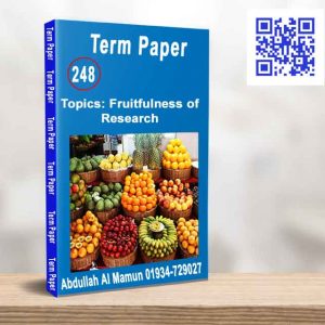 Fruitfulness of Research