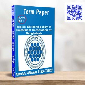Dividend policy of Investment Corporation of Bangladesh
