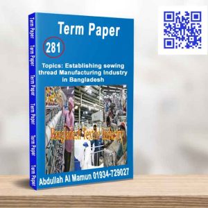 Establishing sewing thread manufacturing industry in Bangladesh