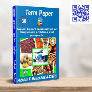 Export commodities of Bangladesh problems and prospects